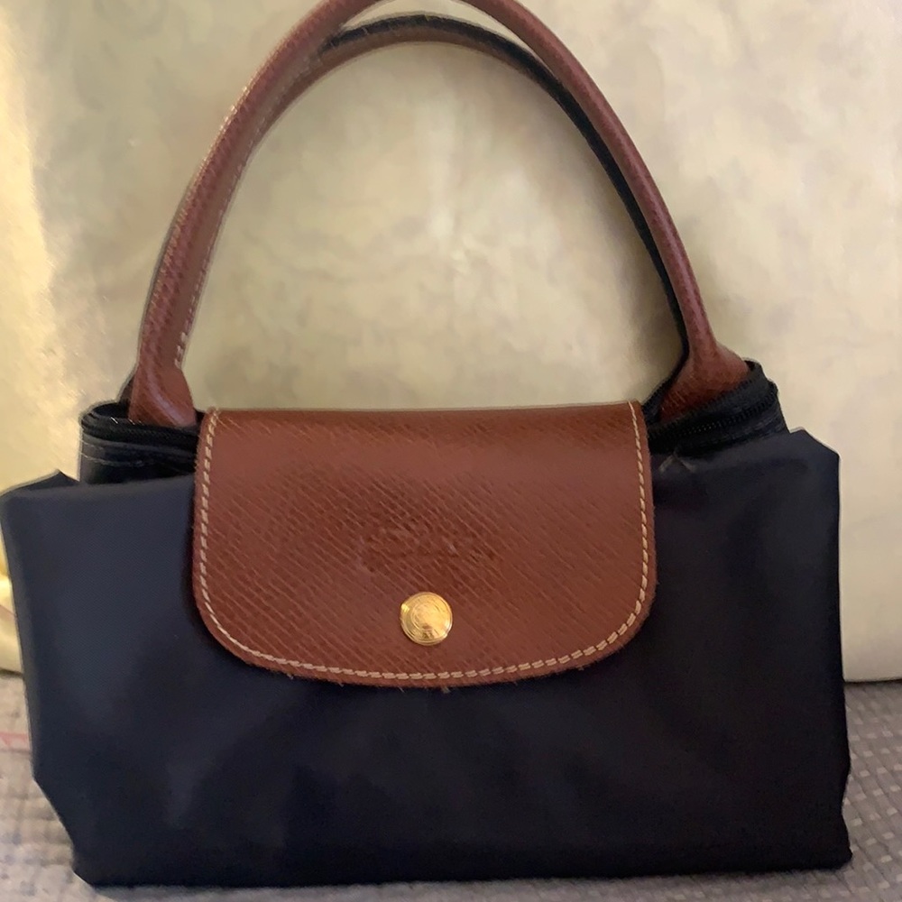 Longchamp foldable travel tote